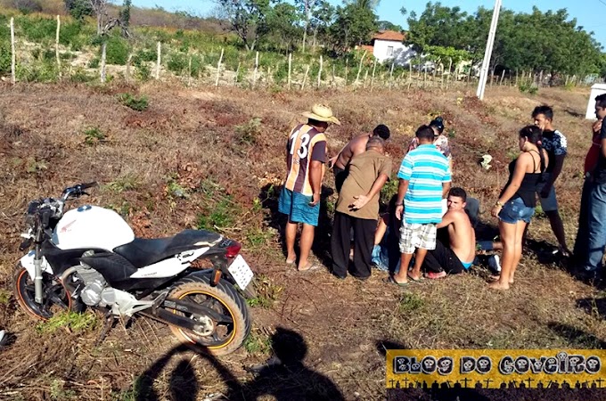 Colisão entre motos deixa dois gravemente feridos na rodovia que liga Cocal a Viçosa do Ceará 