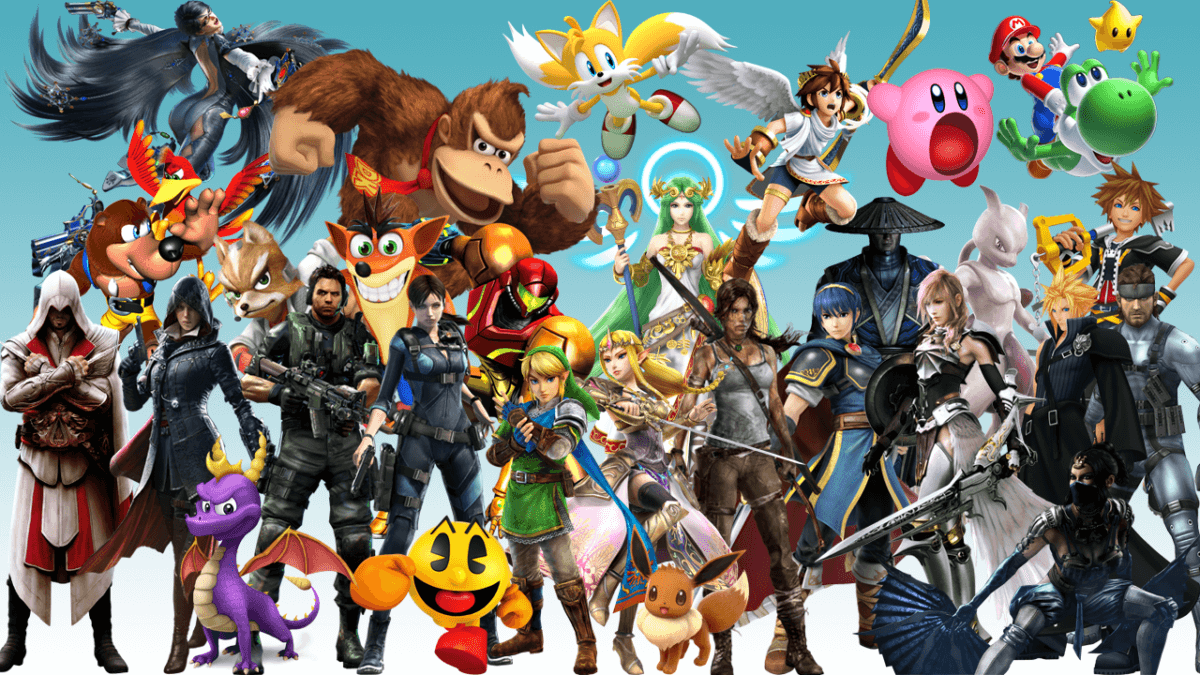 Visual representation illustrating character development across various game genres, showcasing diversity in storytelling