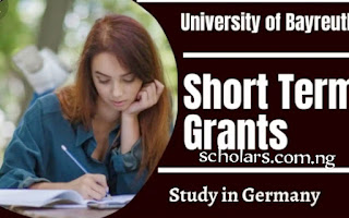 International scholarships are being made available by the German university of Bayreuth for 2023 and 2024.