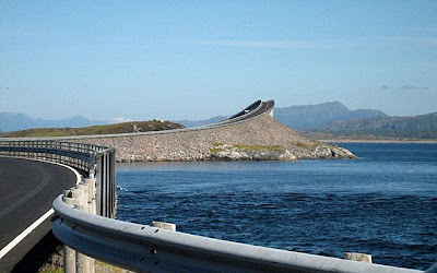 Storseisundet Bridge Atlantic Road Norwegia