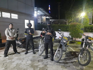 Personel Sat Samapta Polres Enrekang Gencar Lakukan Patroli di Tempat Rawan Gangguan Kamtibmas