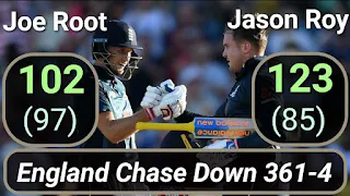 England Chase Down 361 - West Indies vs England 1st ODI 2019 Highlights