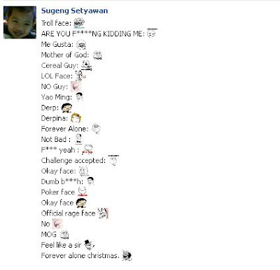 Kode Smiley Facebook Terbaru 2012 