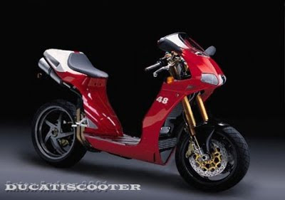 Motorcycle Ducati Scooter