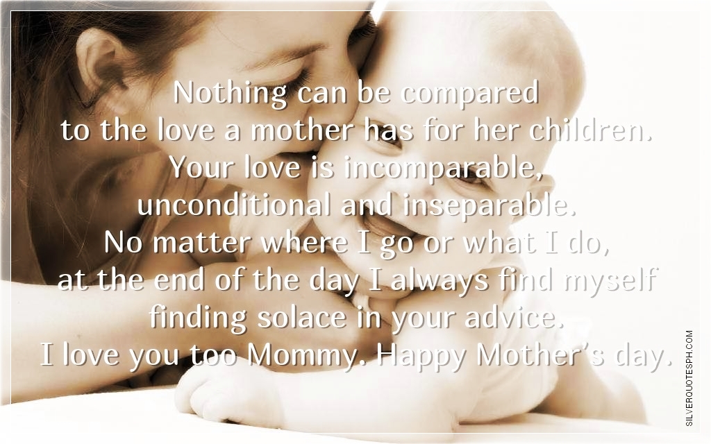 20+ Beautiful Mothers Unconditional Love Quotes