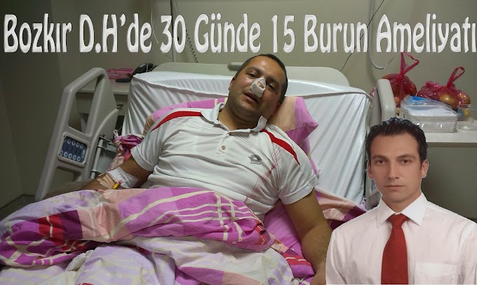 Bozkır Devlet Hastanesinde 30 Günde 15 Ameliyat