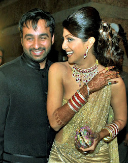 Shilpa Shetty Wedding Recpetion Photos