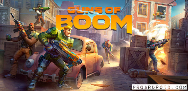  لعبة Guns of Boom v10.1.352 مهكرة كاملة للأندرويد (اخر اصدار) logo