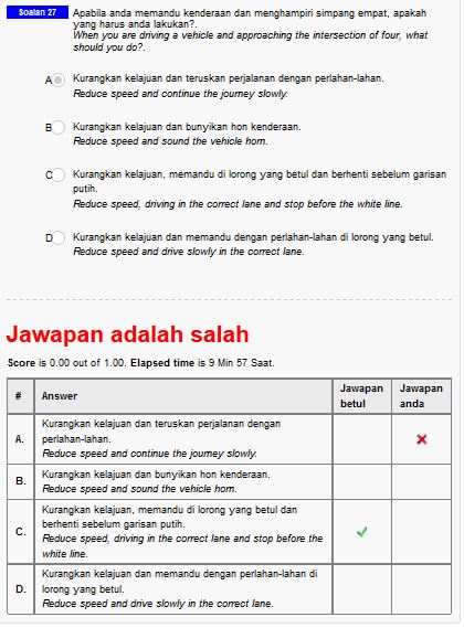 Soalan Jpj Online - Selangor s