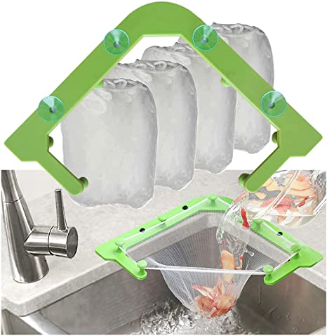 Triangle Tri-Holder Filter Sink Strainer Bags Buy on Amazon and Aliexpress