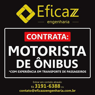 Vaga para Motorista de ônibus em Santo Antônio da Patrulha