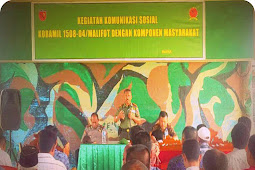 TNI AD Gelar Komunikasi Sosial dengan Warga di Malifut dan Kao Teluk