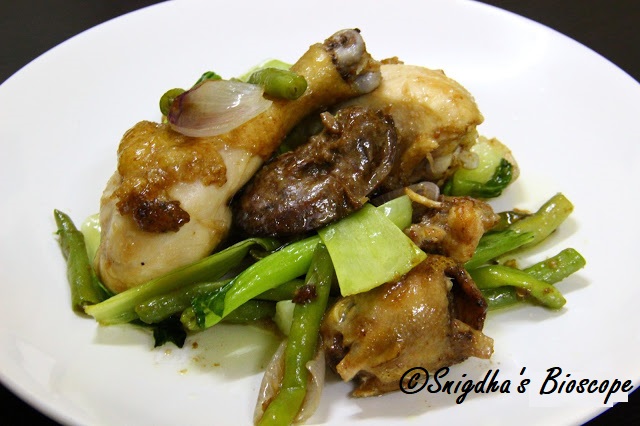 Stir fry Chicken-Bok Choy | Asian Recipe