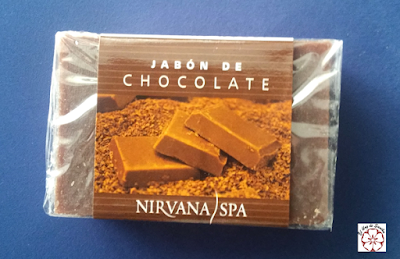 jabón de chocolate