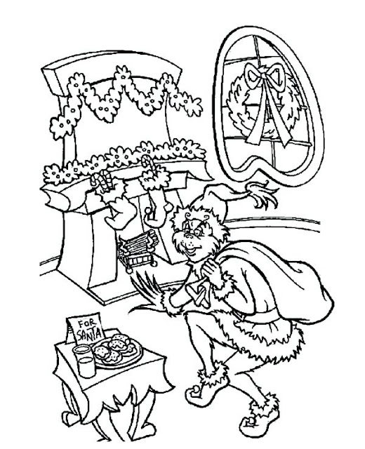 Coloring Pages: Grinch Coloring Pages Free and Downloadable