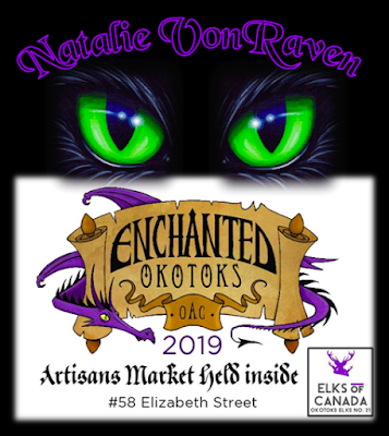 Natalie VonRaven Art Enchanted Okotoks Artisans Market 