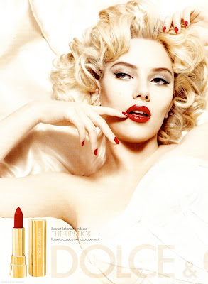 Scarlett Johansson Dolce & Gabbana ads