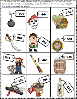 Pirates Treasure for Counting Coins
