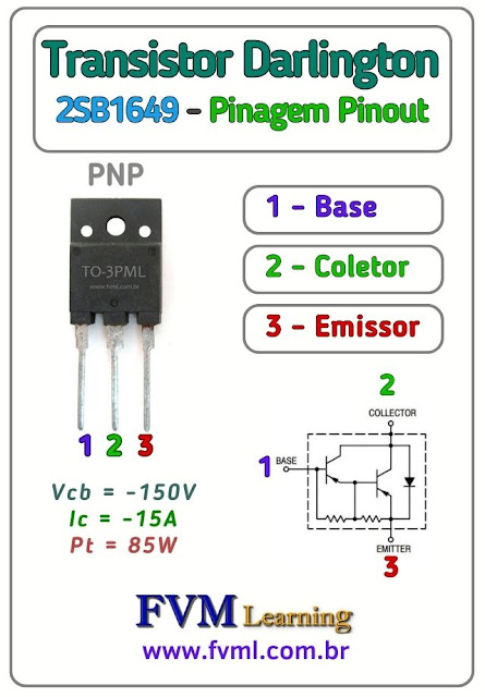 Datasheet-Pinagem-Pinout-Transistor-PNP-2SB1649-Características-Substituições-fvml