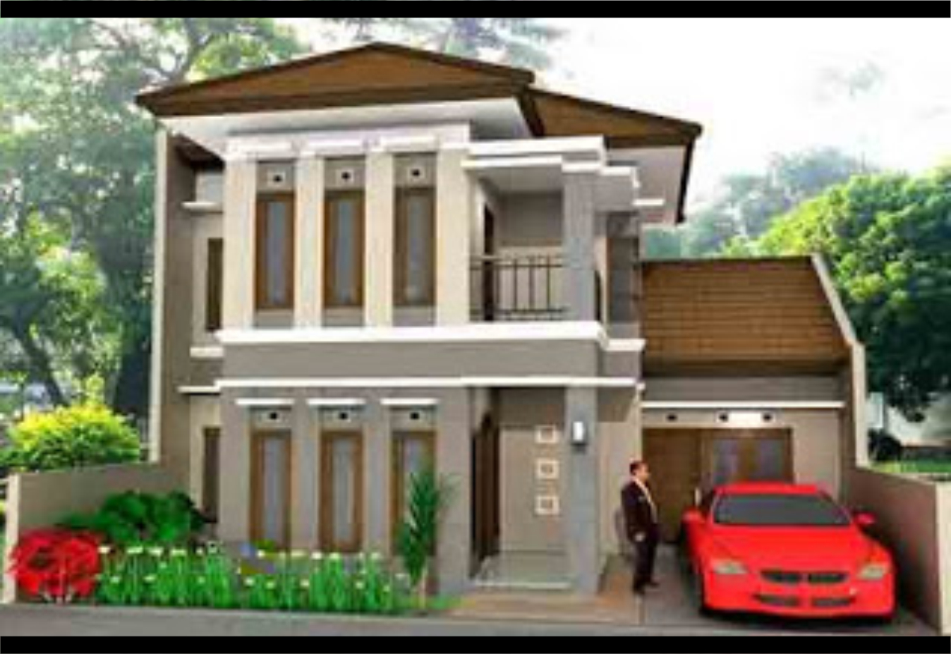 101 Gambar Rumah Minimalis 2 Lantai Type 100 Gambar Desain Rumah