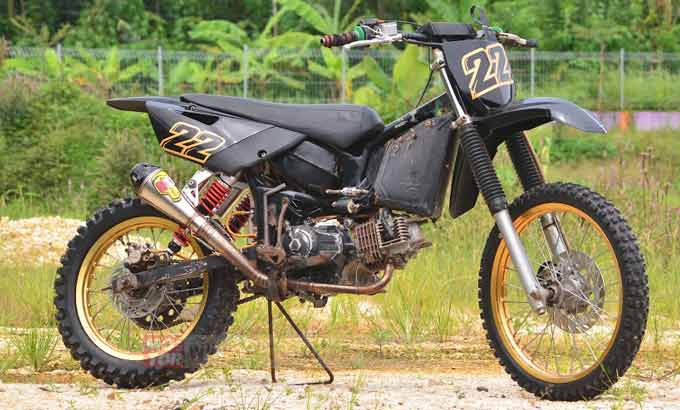 50 Gambar Modifikasi Motor Trail Grasstrack Adventure 