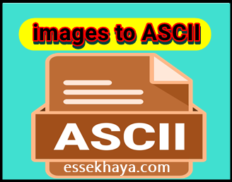 images to ASCII