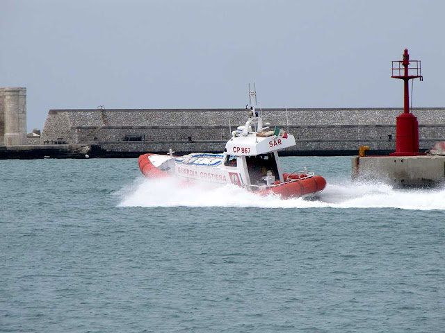 Motovedetta Guardia Costiera CP 867, porto di Livorno