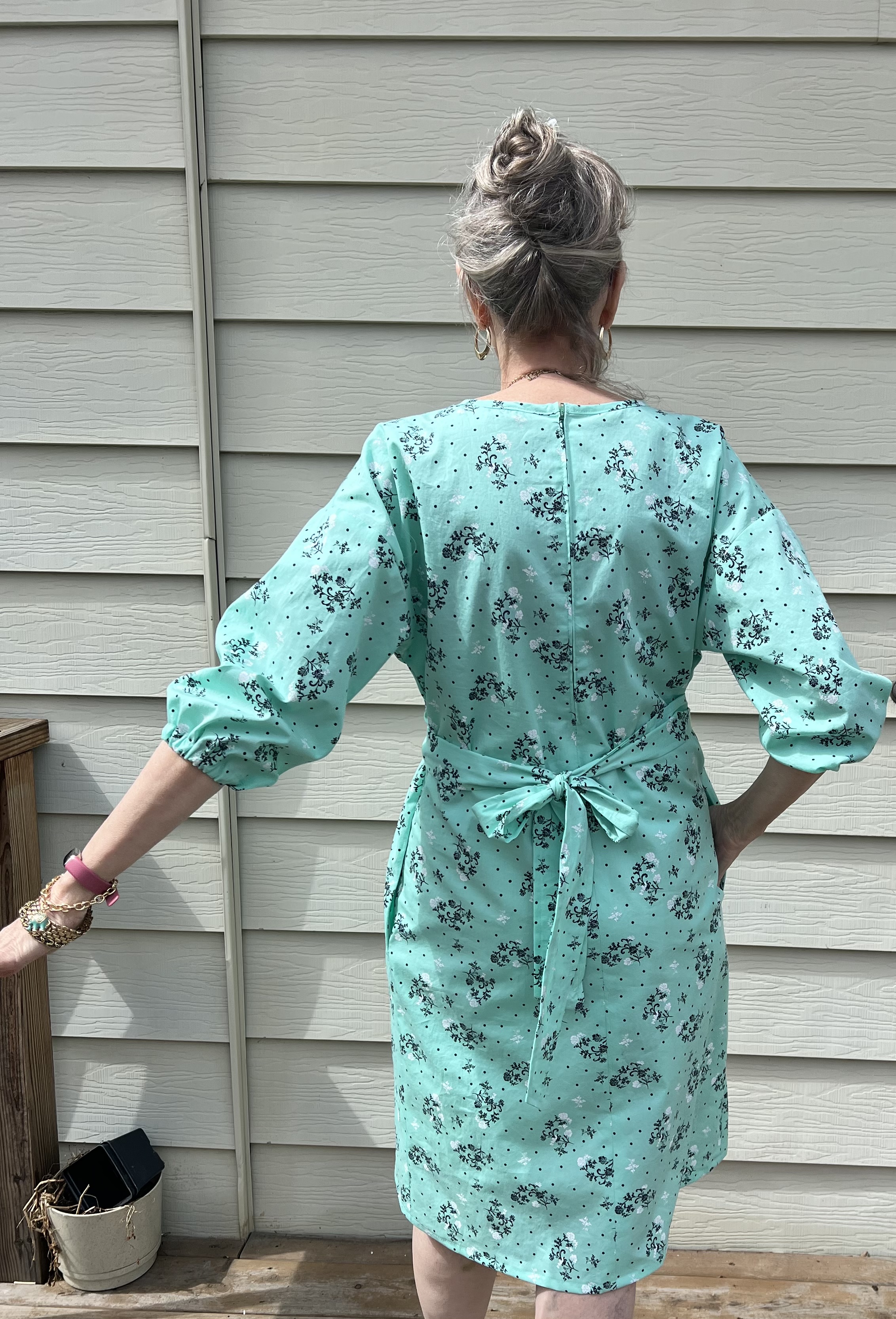 Azur shirt or dress sewing pattern paper version with free sew