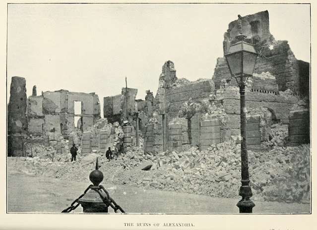 آثار القصف البريطاني للإسكندرية