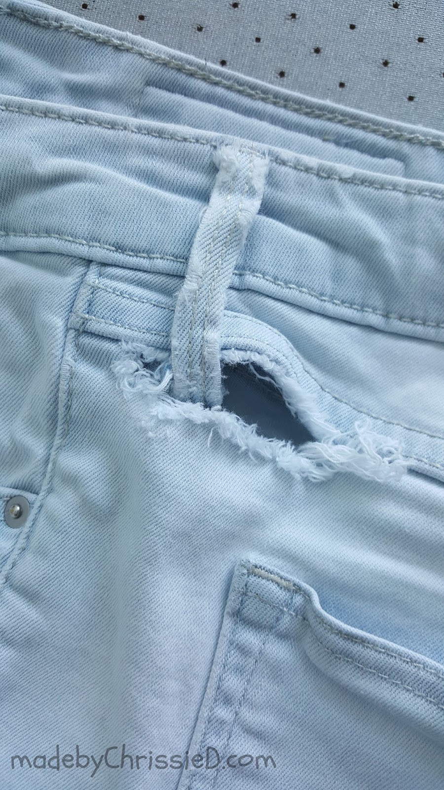 How to Repair Torn Belt Loops on Jeans