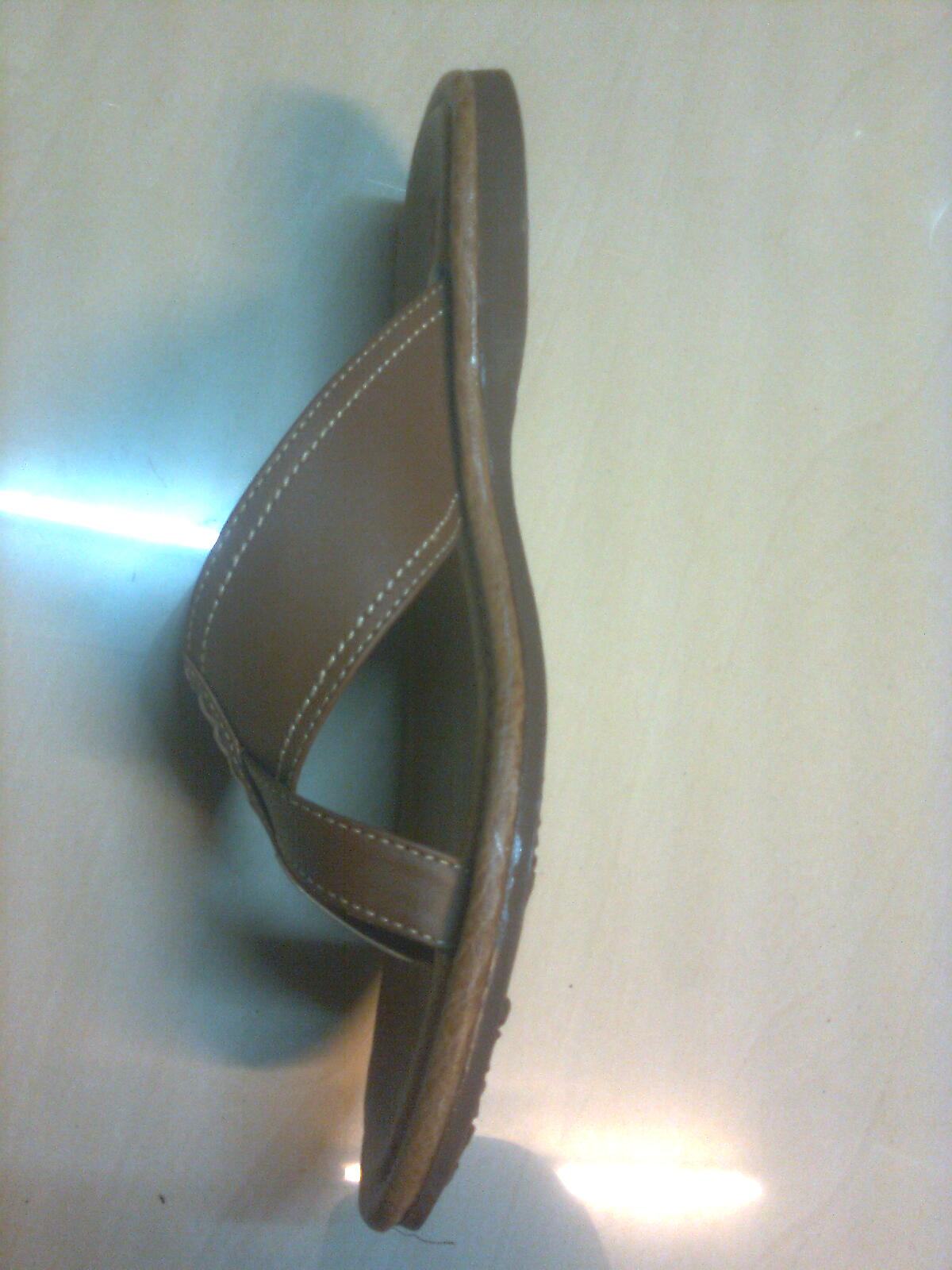  Sandal  laki laki Lk9002 kerajinan dari bahan kulit  Asli  
