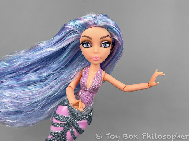 A barbie Included Mermaid Doll With Tail/fin and 3D Printed