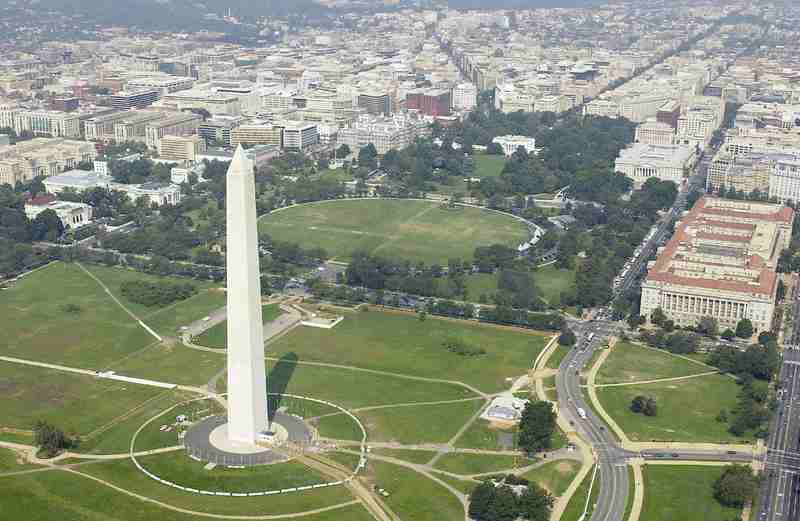 Washington DC Monument White House