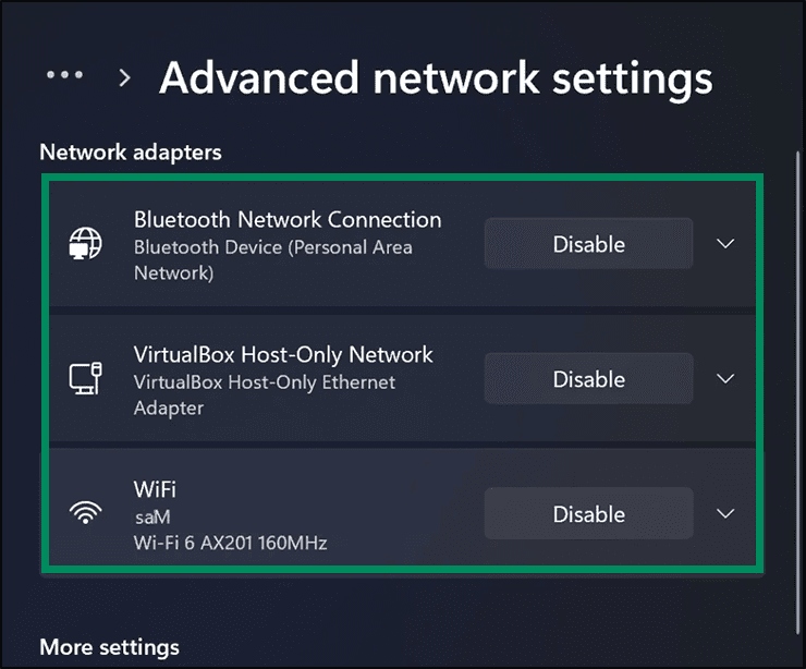 2-Settings-Network-adapters