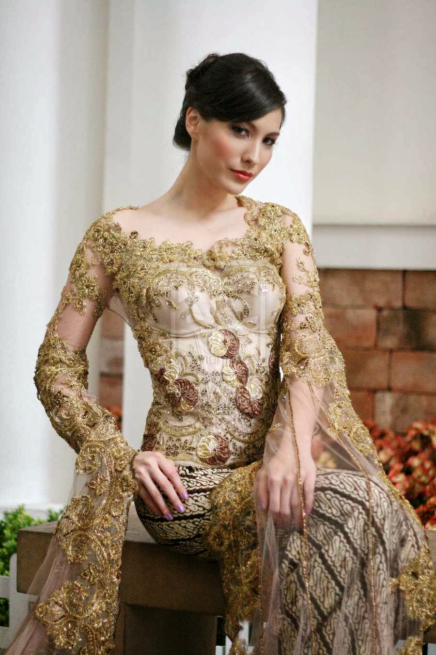 Model Gaun Kebaya  yang  Sedang  Trend  Kumpulan Model 