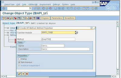 How to Create BAPI in SAP ABAP