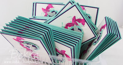 Butterflies and Gorgeous Grunge - Bekka's Swaps for the Stampin' Up! Europe Incentive Trip to Madeira