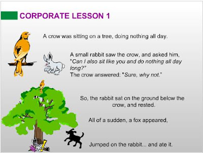 Corporate Lesson Moral Story