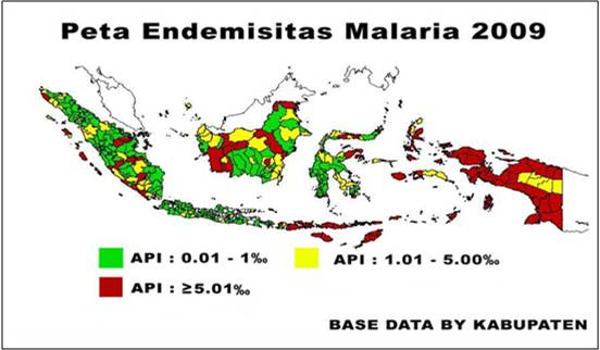 Eliminasi Malaria  Indonesia  Profil Malaria 