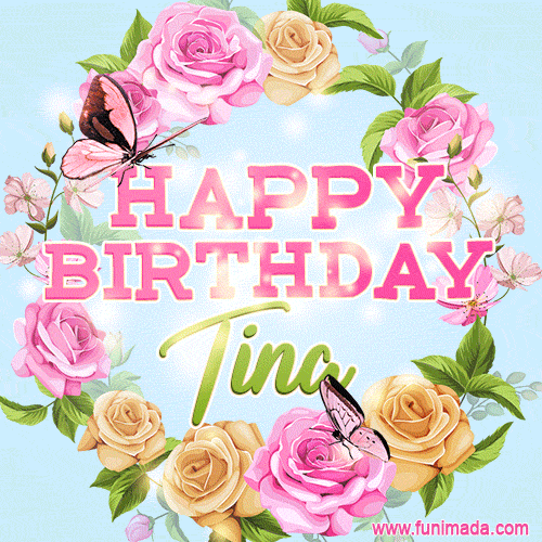 happy birthday tina gif