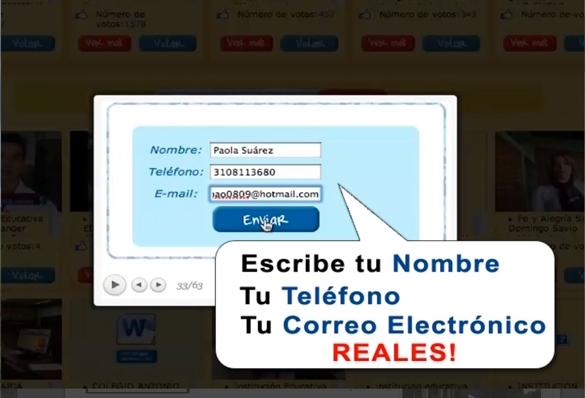 Procedimiento para votar por 'CONSTRUCCIÓN DEL CENTRO TECNOLÓGICO' en el concurso de la Fundación Terpel 'Diseña el Cambio'