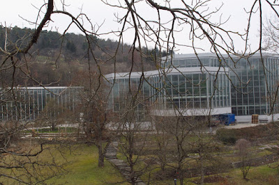 Botanical garden building tübingen