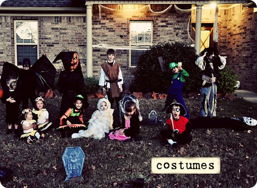 Costumes and friends