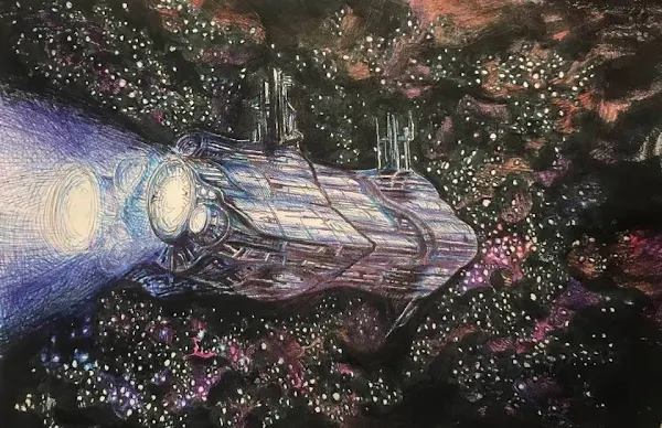 Dibujo: Nave espacial