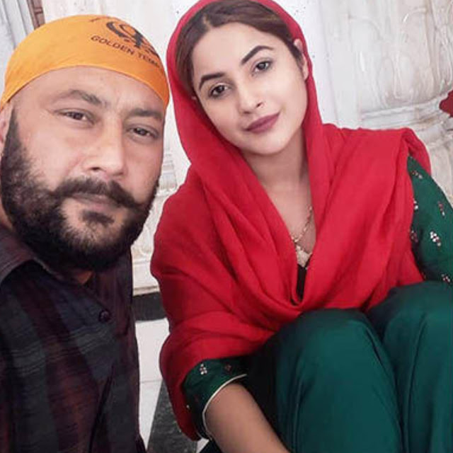 Bigg Boss 13 fame Shahnaz's father accused of rape, latest trend news, shahnaz kaur gill with father