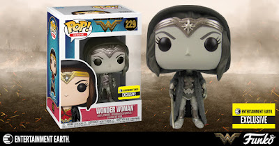 Entertainment Earth Exclusive Wonder Woman Movie Cloak Sepia Edition Pop! Vinyl Figure by Funko