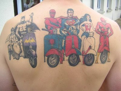 super hero tattoo