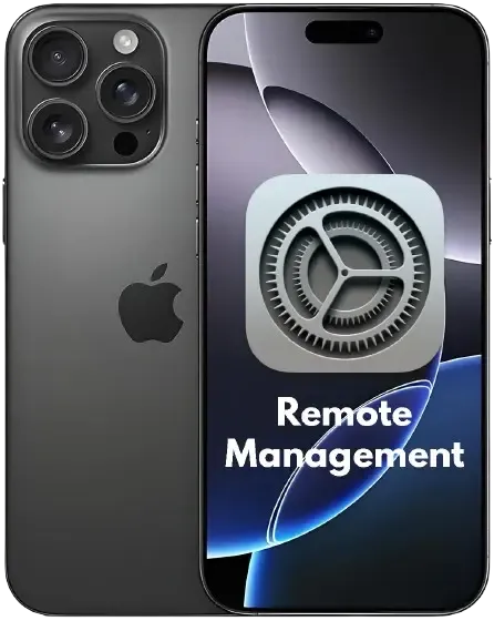 Bypass MDM (Remote Management) iPhone 16 Pro Max