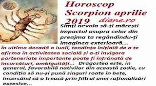 Horoscop aprilie 2019 Scorpion