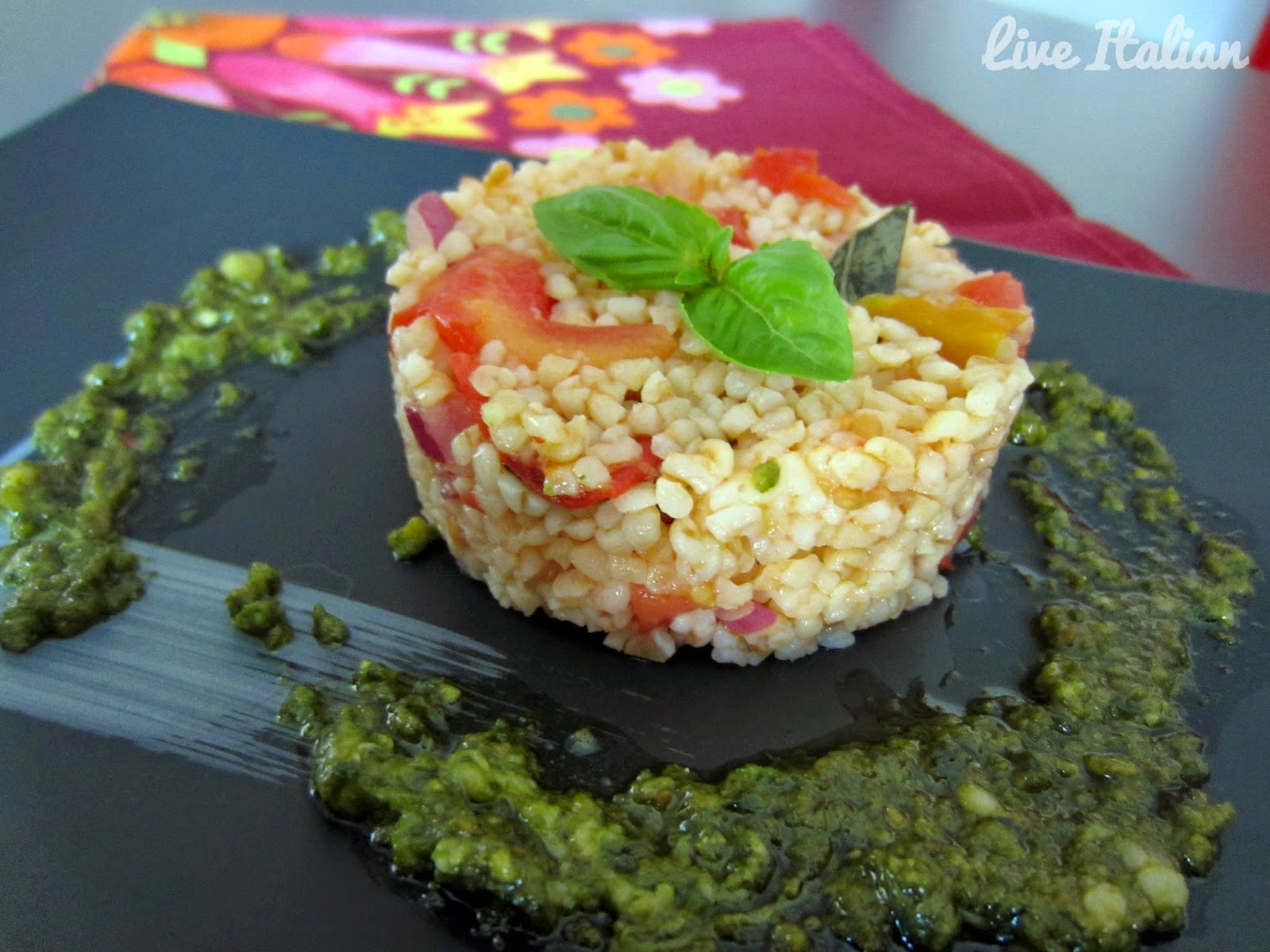 Bulgur con verdure